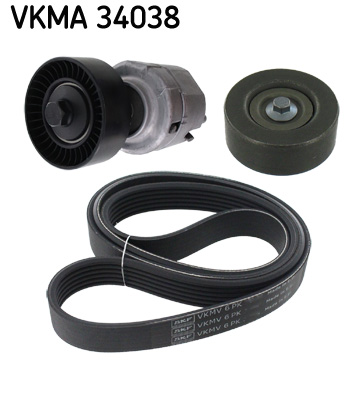 Kit Cinghie Poly-V - VKMA 34038 SKF